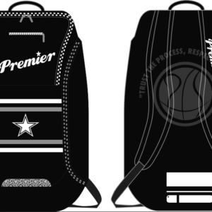 Premier Basketball Black Backpack