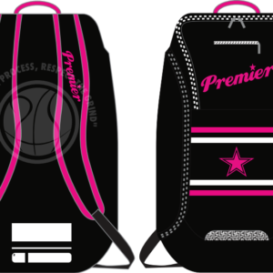 Premier Basketball Hot Pink Backpack